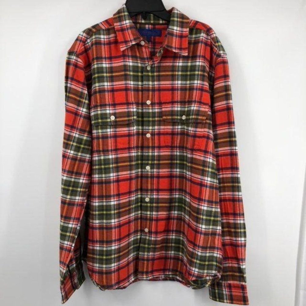 Aeropostale Plaid Flannel Men M Used